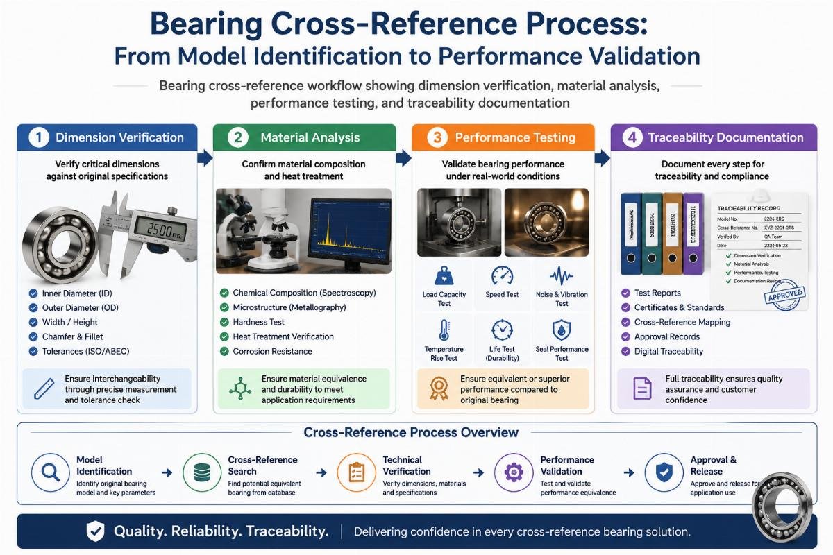 What Makes Bearing Cross-Reference Critical: It’s Not Just About Matching Numbers