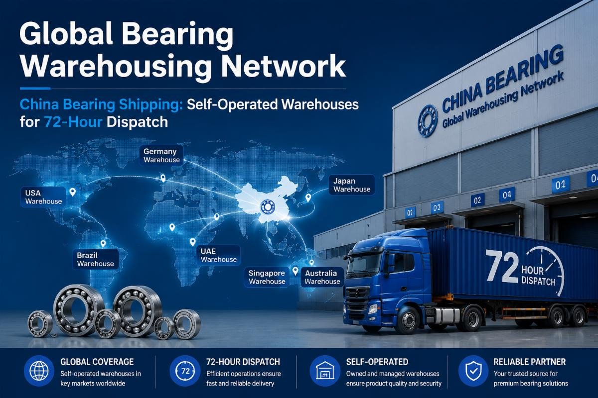 China Bearing Shipping: Self-Operated Warehouses for 72-Hour Dispatch Global Bearing Warehousing Network