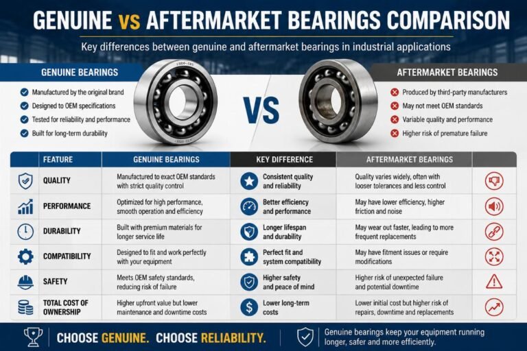 Genuine vs Aftermarket Bearings Comparison