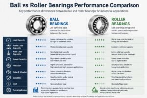 Ball vs Roller Bearings Performance Comparison