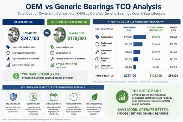 Why 70% of Industrial Applications Use China Supplier Bearings with 28% Cost Savings?